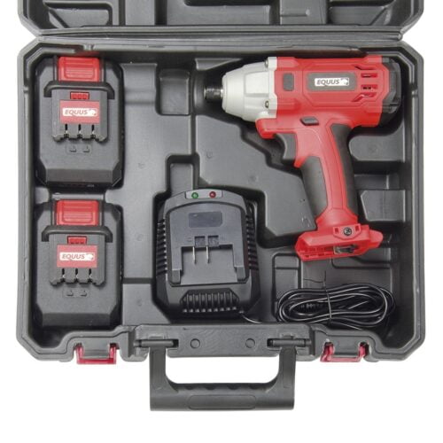 ATORNILLADOR DE IMPACTO INALAMBRICO 20V 2 BATERIAS EQUUS